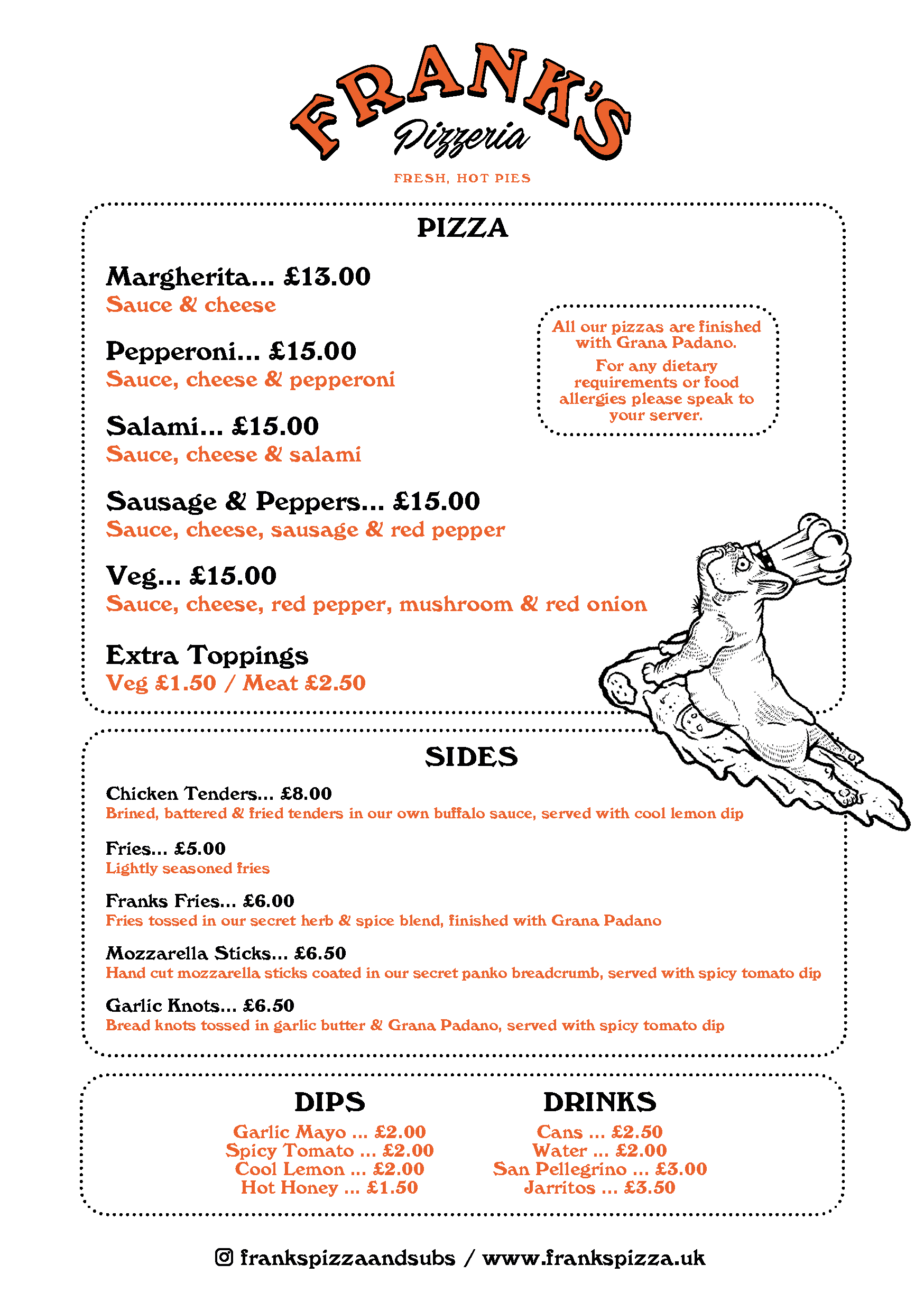 Franks-Main-Menu-May-2025